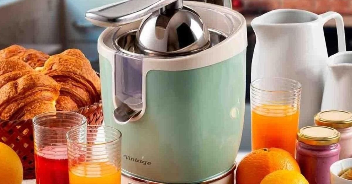 Espremedor Vintage Aríete Professional para sua Cozinha