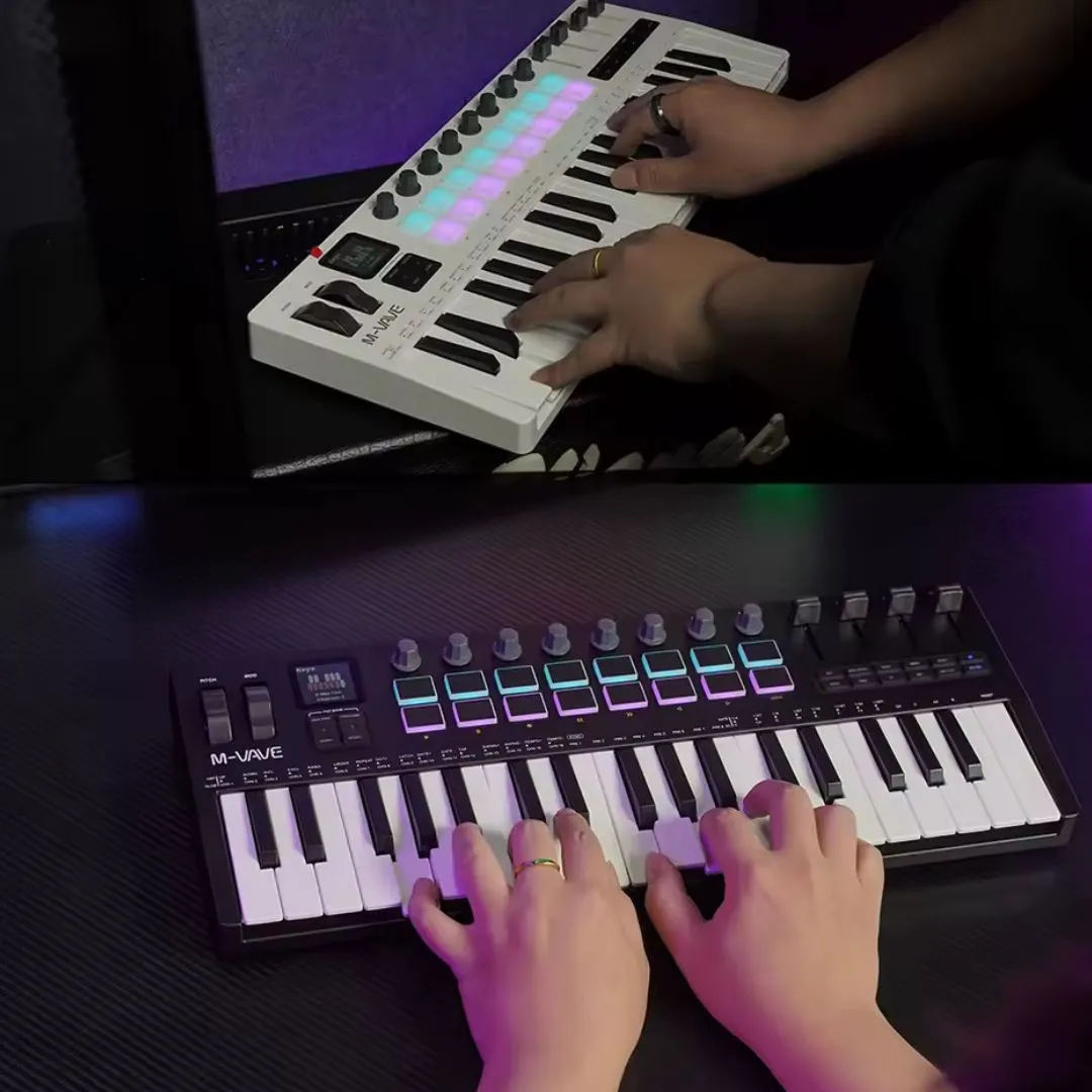 Controlador MIDI M-VAVE SMK-37 PRO