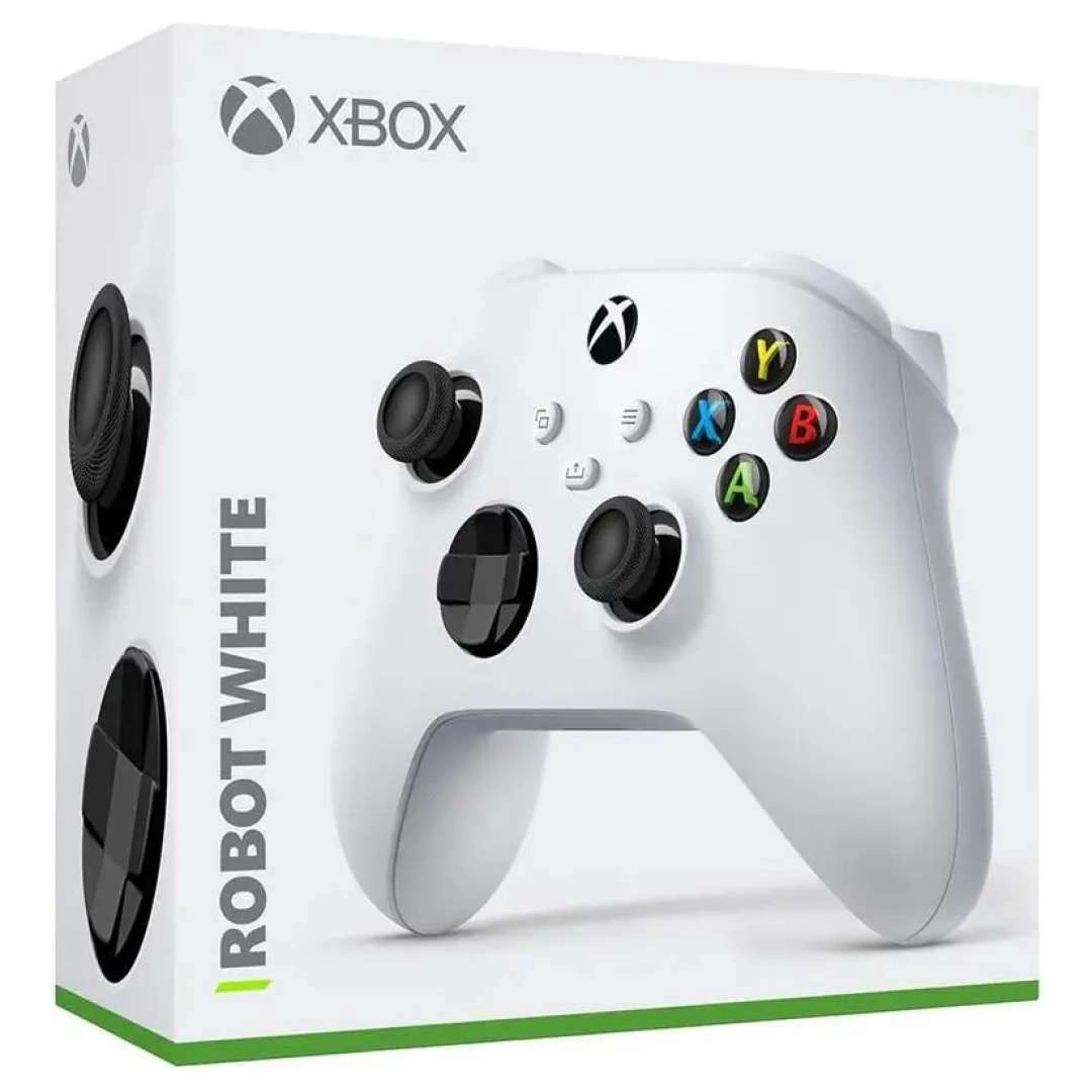 Controle Sem Fio Xbox Robot White