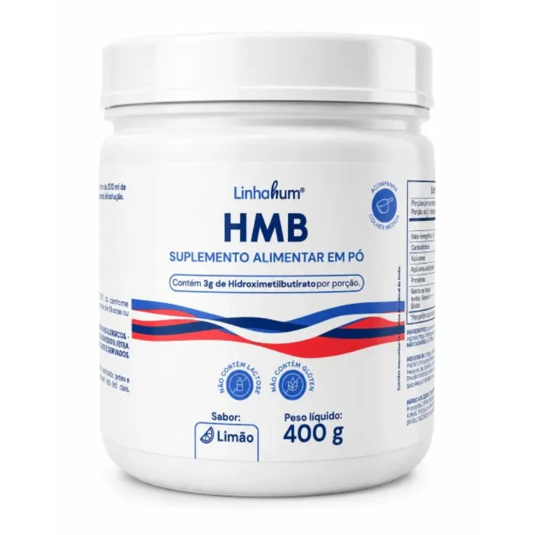 Suplemento HMB Linhahum Massa Muscular